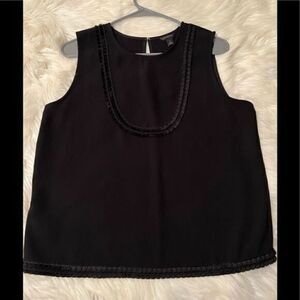 Dressy Embroidered‎ Ann Taylor Top Medium Excellent Condition